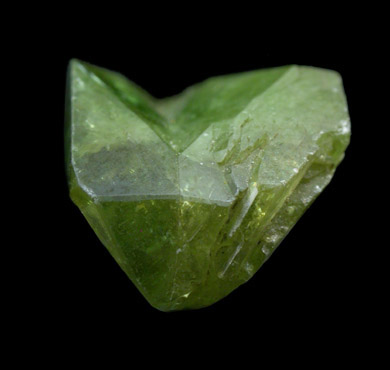 Titanite var. Sphene (twinned crystals) from Arondu, Basha Valley, Gilgit-Baltistan, Pakistan