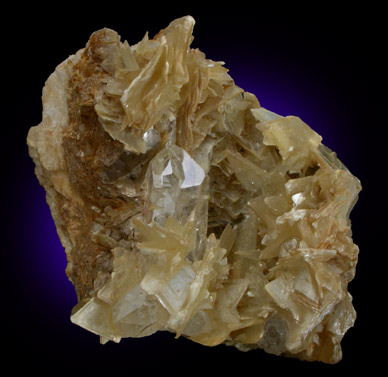 Quartz with Muscovite var. Star Mica from Minas Gerais, Brazil