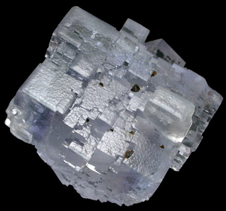 Fluorite with Pyrite from Mina La Viesca, Huergo, La Collada, Siero, Asturias, Spain