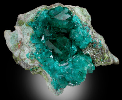 Dioptase from Tsumeb Mine, Otavi-Bergland District, Oshikoto, Namibia