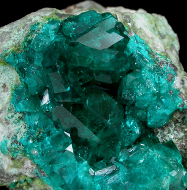 Dioptase from Tsumeb Mine, Otavi-Bergland District, Oshikoto, Namibia