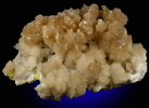 Barite on Sulfur from Machow Mine, Tarnobrzeg, Poland