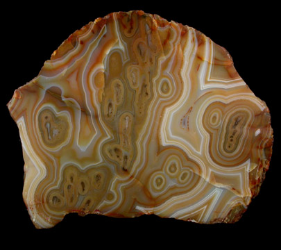 Quartz var. Chalcedony Agate from Siberia, Russia