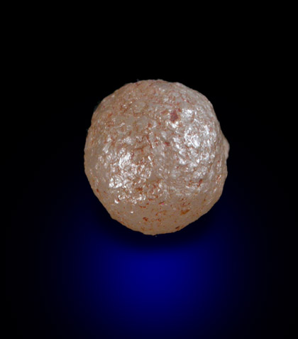 Diamond (2.80 carat spherical crystal) from Mbuji-Mayi (Miba), Democratic Republic of the Congo