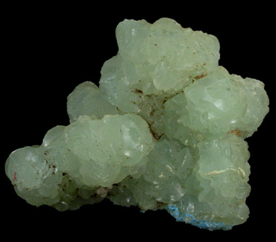 Prehnite epimorph after Anhydrite from Prospect Park Quarry, Prospect Park, Passaic County, New Jersey