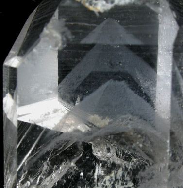 Quartz with phantom inclusions from Minas Gerais, Brazil