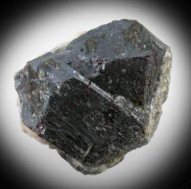 Rutile from Raccoon Hill, 6.4 km west of Barre, Worcester County, Massachusetts