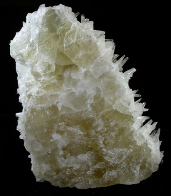 Calcite on Fluorite from Minerva #1 Mine, Cave-in-Rock District, Hardin County, Illinois