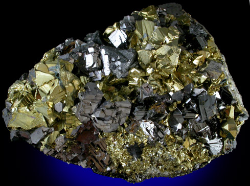 Tetrahedrite, Chalcopyrite, Sphalerite, Galena from Casapalca District, Huarochiri Province, Lima Department, Peru