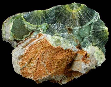 Wavellite from Dug Hill, near Avant, Garland County, Arkansas