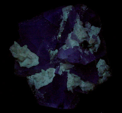 Fluorite, Calcite, Sphalerite from Cave-in-Rock District, Hardin County, Illinois