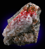 Vanadinite, Aragonite, Calcite from Old Yuma Mine, west of Tucson, Pima County, Arizona