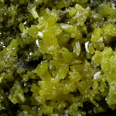 Pyromorphite from Broken Hill, New South Wales, Australia