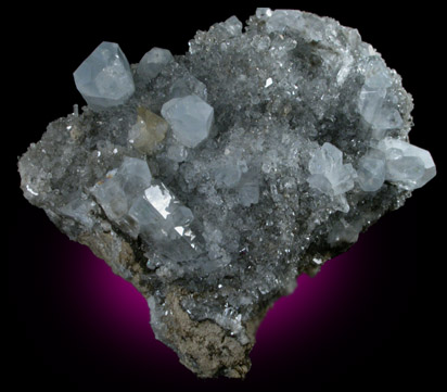 Celestine from Scofield Quarry, Maybee, Monroe County, Michigan