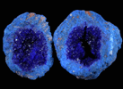 Azurite Nodule from Blue Ball Mine, 4.8 km south of Miami, Gila County, Arizona