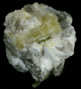 Beryl in Quartz from Ray Mica Mine, near Burnsville, Yancey County, North Carolina