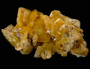 Wulfenite from Touissit Mine, 21 km SSE of Oujda, Jerada Province, Oriental, Morocco