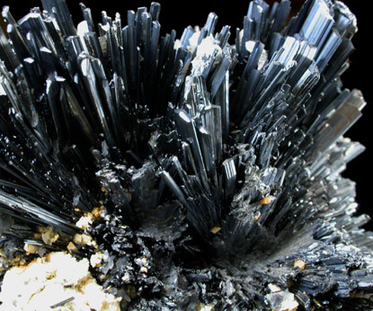 Stibnite from Baia Sprie (Felsbnya), Maramures, Romania