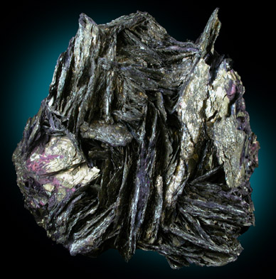 Covellite from Reynolds Tunnel, Summitville District, Rio Grande County, Colorado