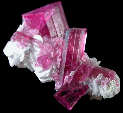 Elbaite Tourmaline, var. Rubellite from Jonas Mine, Conselheiro Pena, Minas Gerais, Brazil