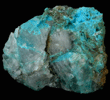 Turquoise Crystals on Quartz from Bishop Mine, Lynch Station, Campbell County, Virginia