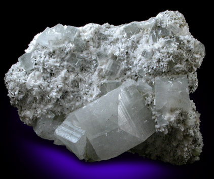 Apophyllite and Laumontite from Prospect Park Quarry, Prospect Park, Passaic County, New Jersey