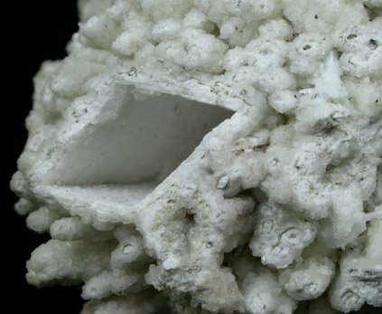 Datolite pseudomorphs after Glauberite from Prospect Park Quarry, Prospect Park, Passaic County, New Jersey