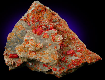 Realgar from Reward Mine, King County, Washington