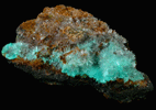 Aurichalcite with Hemimorphite from 79 Mine, Banner District, near Hayden, Gila County, Arizona