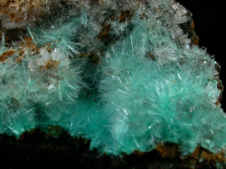 Aurichalcite with Hemimorphite from 79 Mine, Banner District, near Hayden, Gila County, Arizona