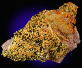 Mimetite from Rowley Mine, 20 km northwest of Theba, Painted Rock Mountains, Maricopa County, Arizona