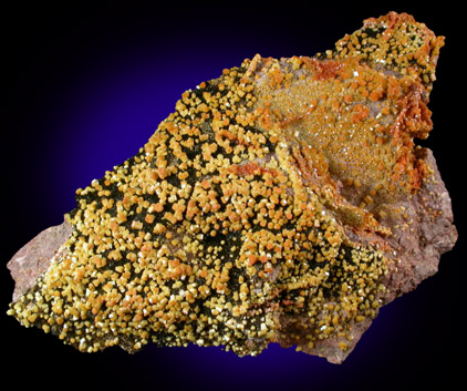 Mimetite from Rowley Mine, 20 km northwest of Theba, Painted Rock Mountains, Maricopa County, Arizona