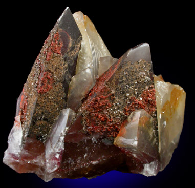 Calcite on Calcite from West Camp, Santa Eulalia District, Aquiles Serdn, Chihuahua, Mexico