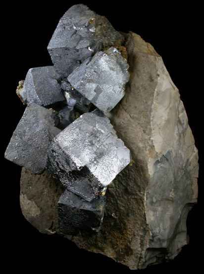 Galena with Marcasite from Tri-State Lead-Zinc Mining District, near Joplin, Jasper County, Missouri