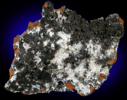 Hydrozincite with Plattnerite from Mina Ojuela, Mapimi, Durango, Mexico