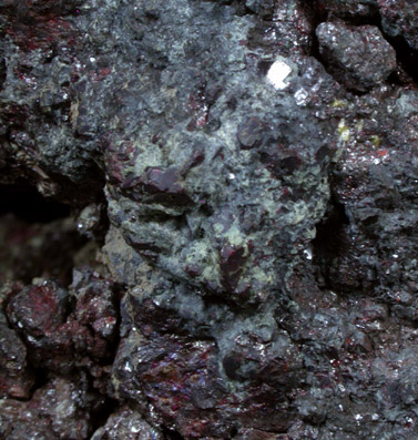 Cuprite from Copper Queen Mine, Bisbee, Warren District, Cochise County, Arizona