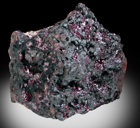 Cuprite and Hematite from Copper Queen Mine, Bisbee, Warren District, Cochise County, Arizona