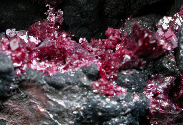 Cuprite and Hematite from Copper Queen Mine, Bisbee, Warren District, Cochise County, Arizona