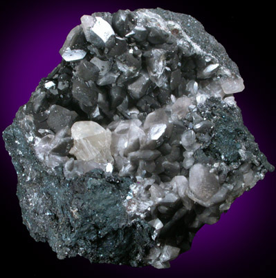 Smithsonite, Cerussite, Galena from Tsumeb Mine, Otavi-Bergland District, Oshikoto, Namibia