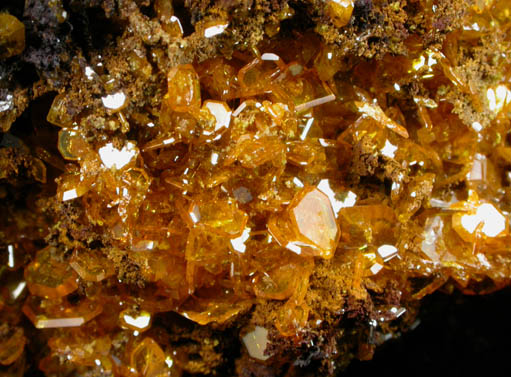 Wulfenite from Defiance Mine, Courtland-Gleeson District, Cochise County, Arizona