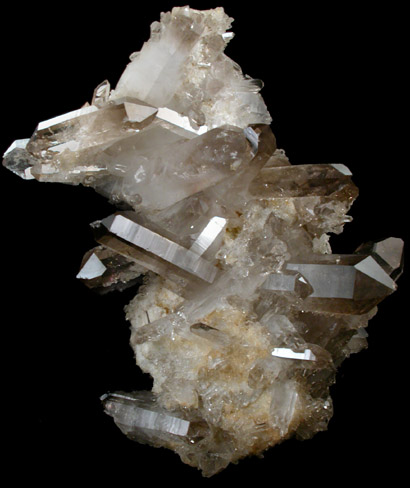 Quartz var. Smoky from Minas Gerais, Brazil