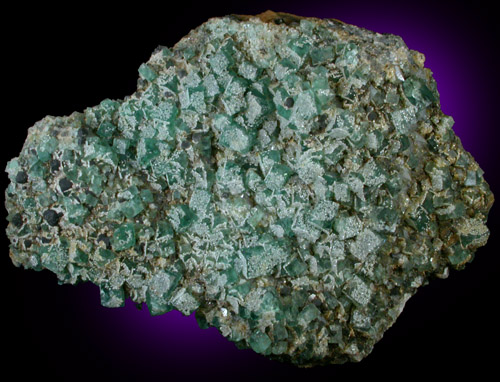 Fluorite Galena, Quartz from Heights Mine, Westgate, Weardale District, County Durham, England