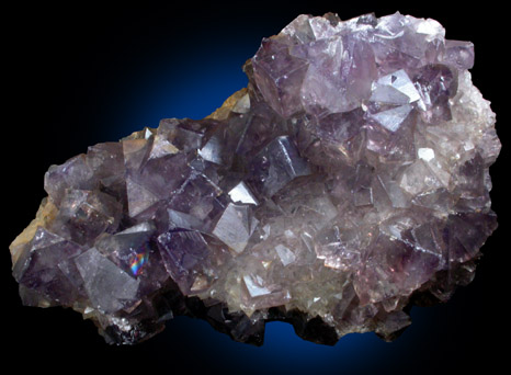 Fluorite from Heights Mine, Westgate, Weardale District, County Durham, England