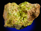 Pyromorphite from Roughton Gill Mine, Caldbeck Fells, Cumbria, England