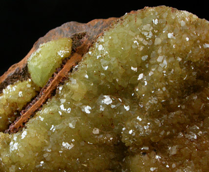 Adamite from Mina Ojuela, Mapimi, Durango, Mexico