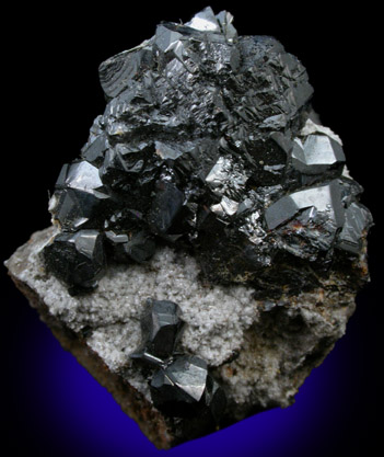 Sphalerite (Spinel-law twins) from Smallcleugh Mine, Nenthead, Alston Moor, Cumbria, England