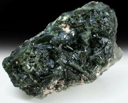 Elbaite Tourmaline in Quartz from Minas Gerais, Brazil