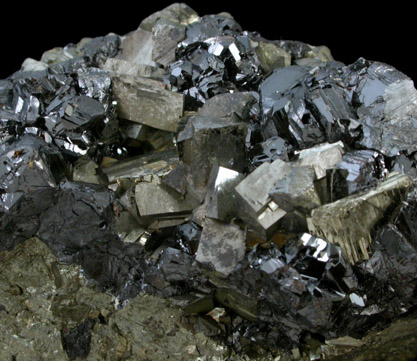 Arsenopyrite with Sphalerite from Mina Palmillas, Hidalgo de Parral, Chihuahua, Mexico