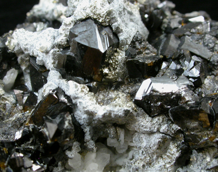 Cassiterite from Huanuni District, Dalence Province, Oruro Department, Bolivia