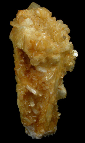 Laumontite and Stilbite from Pine Creek Mine, 29 km west of Bishop, Inyo County, California